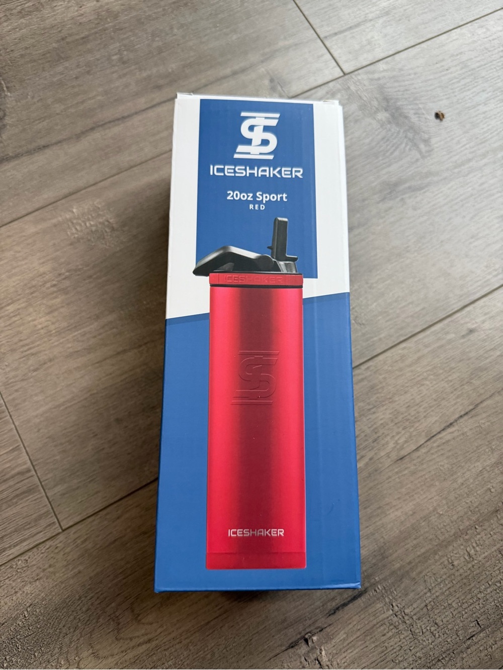 NIB Ice Shaker 20oz Sport Bottle - Red